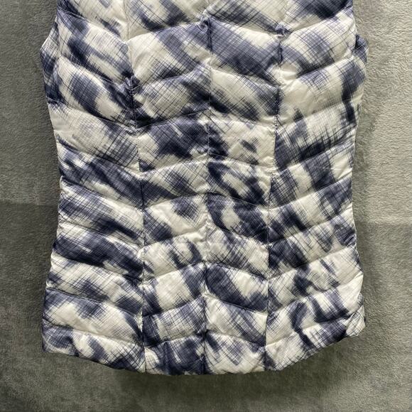 Athleta‎ Vest XXS Quilted Puffer Goose Down Zip Up Outdoor Athletic Lightweight - Picture 7 of 11